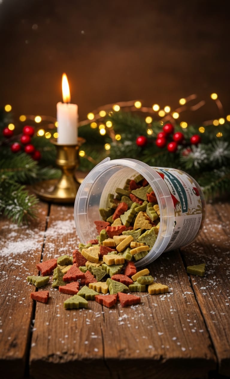 Galletas mini árbol navidad