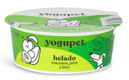 Helado kiwi, pera y manzana