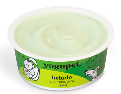 Helado kiwi, pera y manzana
